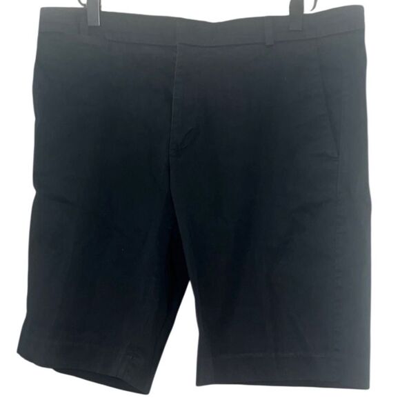 Banana Republic Avalon Black Boyshort Bermuda Shorts Size 10 - Picture 1 of 11